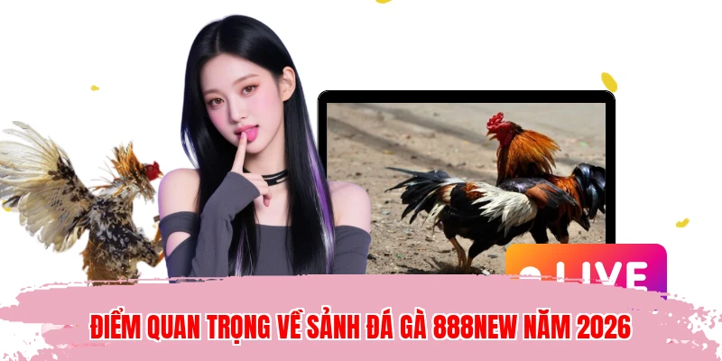 Điểm quan trọng về sảnh đá gà 888NEW năm 2026