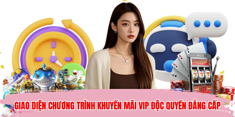Giao diện chương trình khuyến mãi VIP độc quyền đẳng cấp